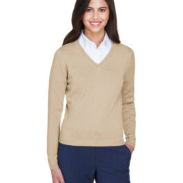 Devon & Jones Ladies’ V-Neck Sweater