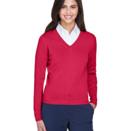Devon & Jones Ladies’ V-Neck Sweater