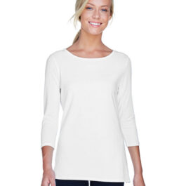 Devon & Jones Ladies’ Perfect Fit™ Ballet Bracelet-Length Knit Top