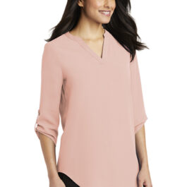 Port Authority Ladies 3/4-Sleeve Tunic Blouse