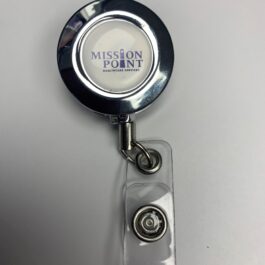 Round Metal Badge Reel – 50 pack